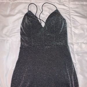 Black Glitter Dress (Perfect for New Year’s!)
